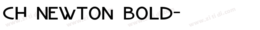 Ch Newton Bold字体转换